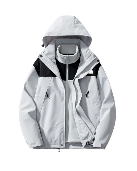 Abrigo 2 en 1 Chaqueta Impermeable & Abrigo de Polar - Unisex