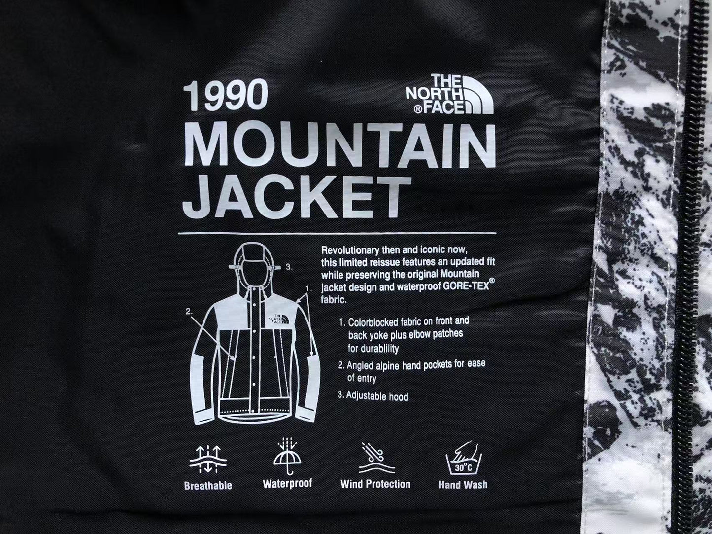 Chaqueta Impermeable The North Face Mountain Gore-Tex - Hombre