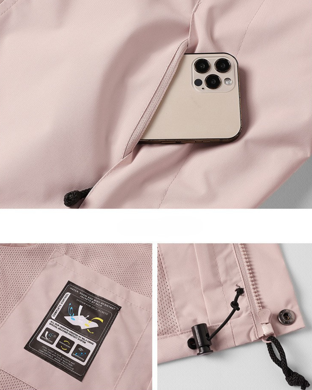 Abrigo 2 en 1 Chaqueta Impermeable & Abrigo de Polar - Unisex